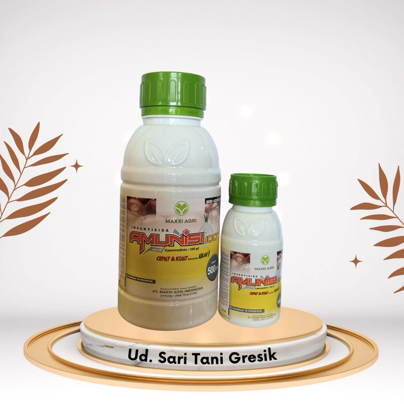 Obat Pertanian INSEKTISIDA AMUNISI 100EC // 100ML // 500ML