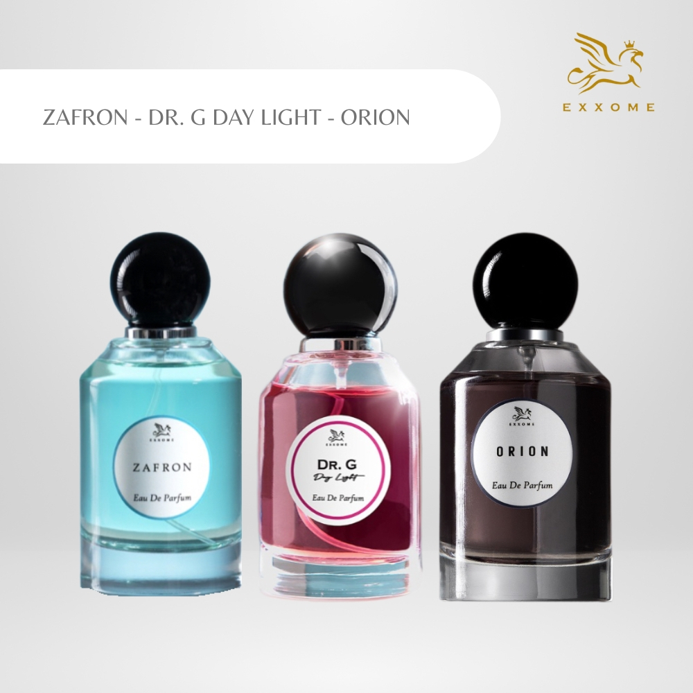 EXXOME.ID - Eau De Parfum (Zafron, Dr. G Day Light, Orion)