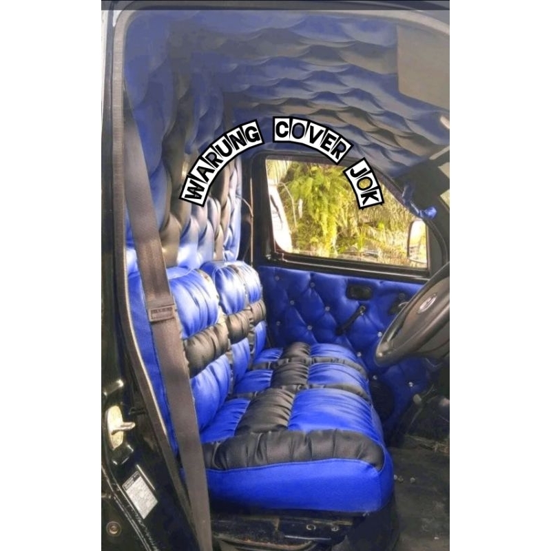 Sarung jok+cover plafon+bungkus cabin+lapis pintu mobil Grandmax pick up full interior - l300 - Mega