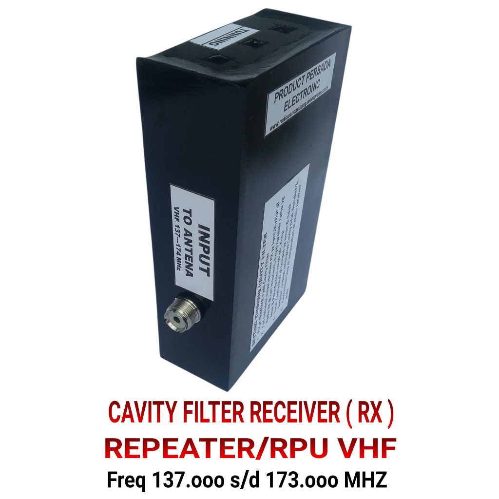 Filter repeater / RPU vhf anti spleteran