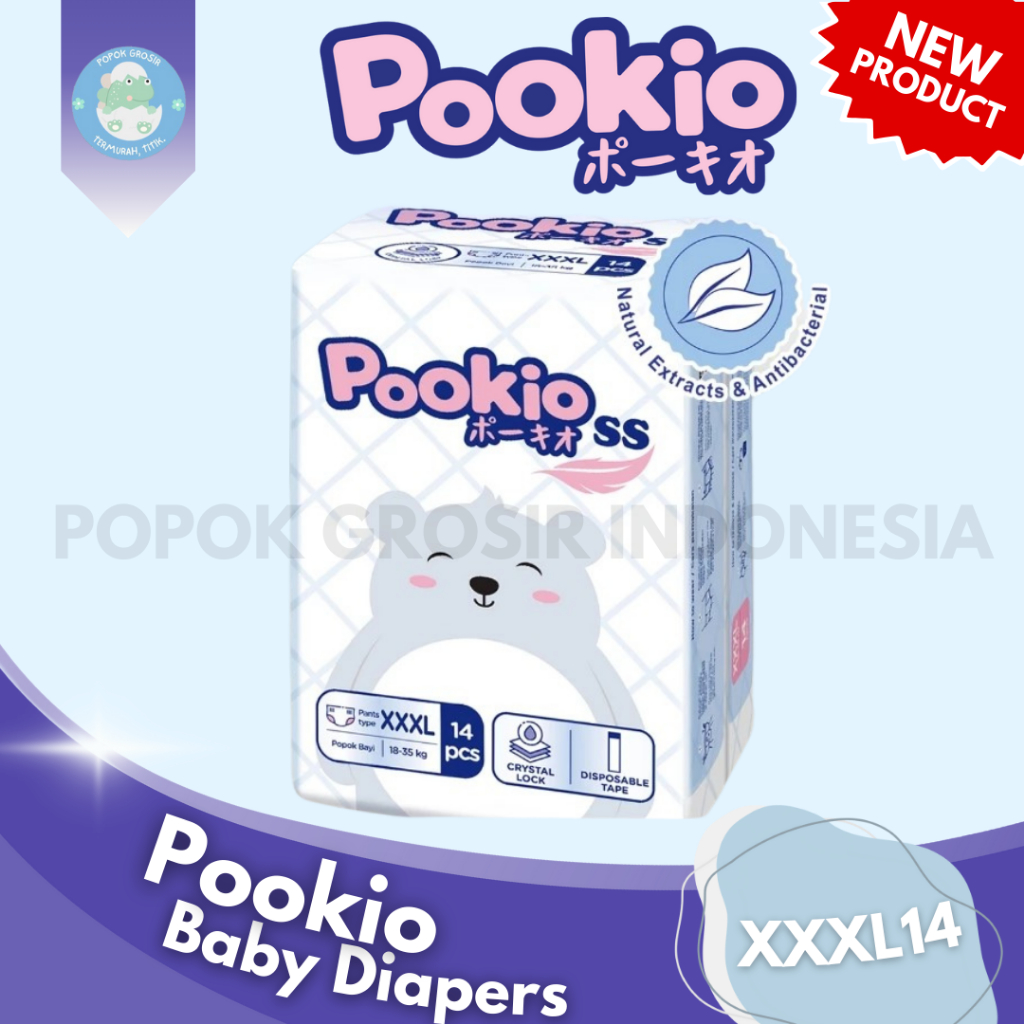 POOKIO SS Popok Anak Diaper Celana XXXL14