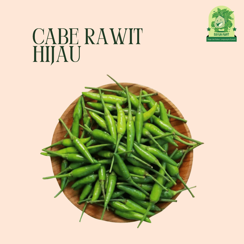 

Cabe Rawit Hijau 100 Gram