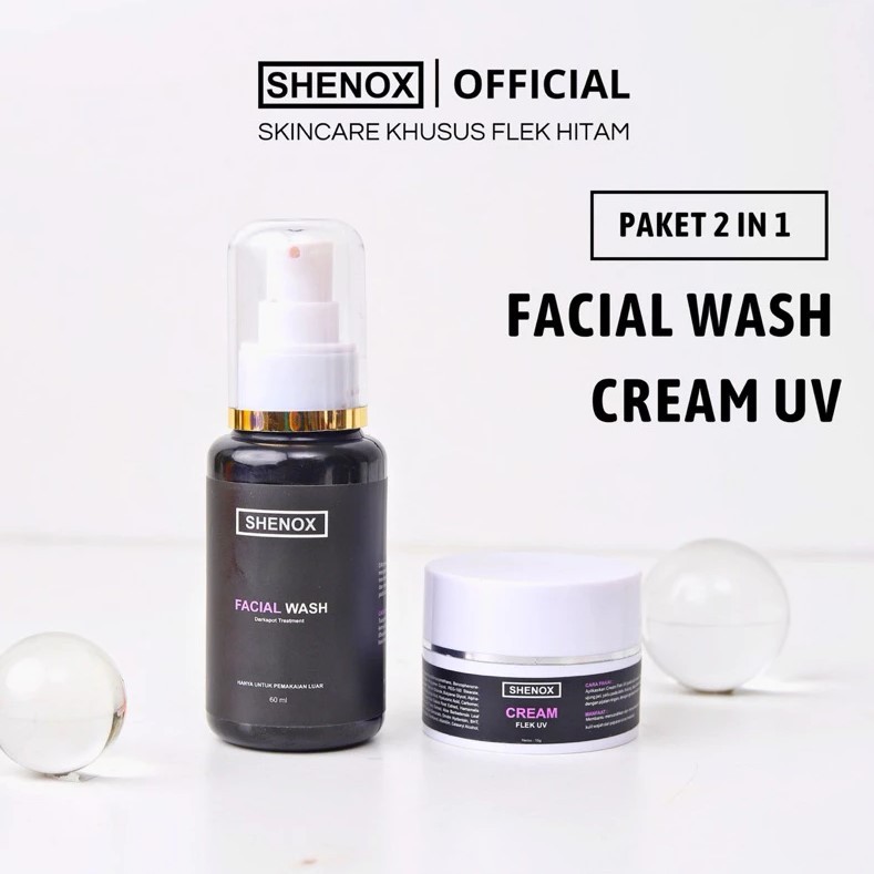 Shenox Skincare Flek Hitam Cream Flek Hitam dan Sabun Flek Hitam Membandel Resmi BPOM