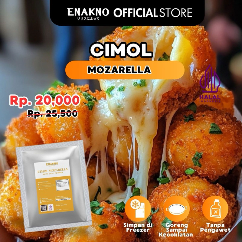 

[ENAKNO] Cimol Mozarella Chili Powder
