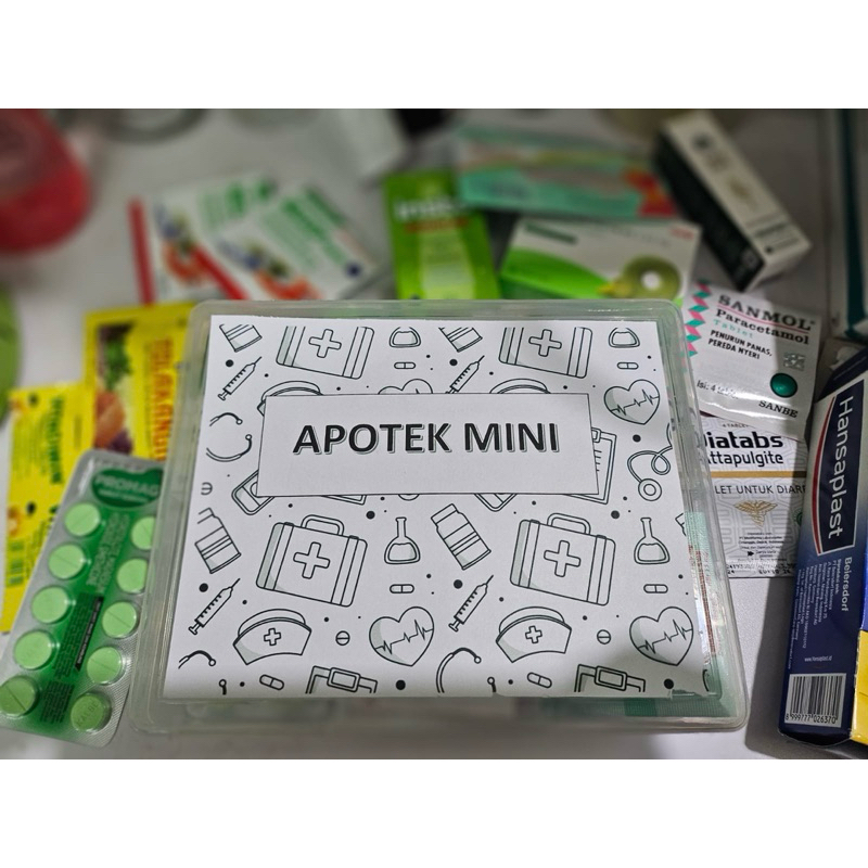 apotek apotik mini / box obat / hadiah pacar / hadiah sahabat