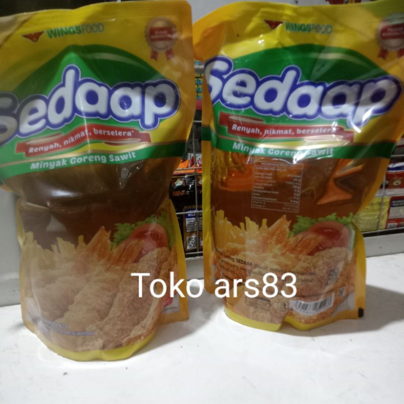 

Minyak Goreng Sedap 2Liter Terlaris