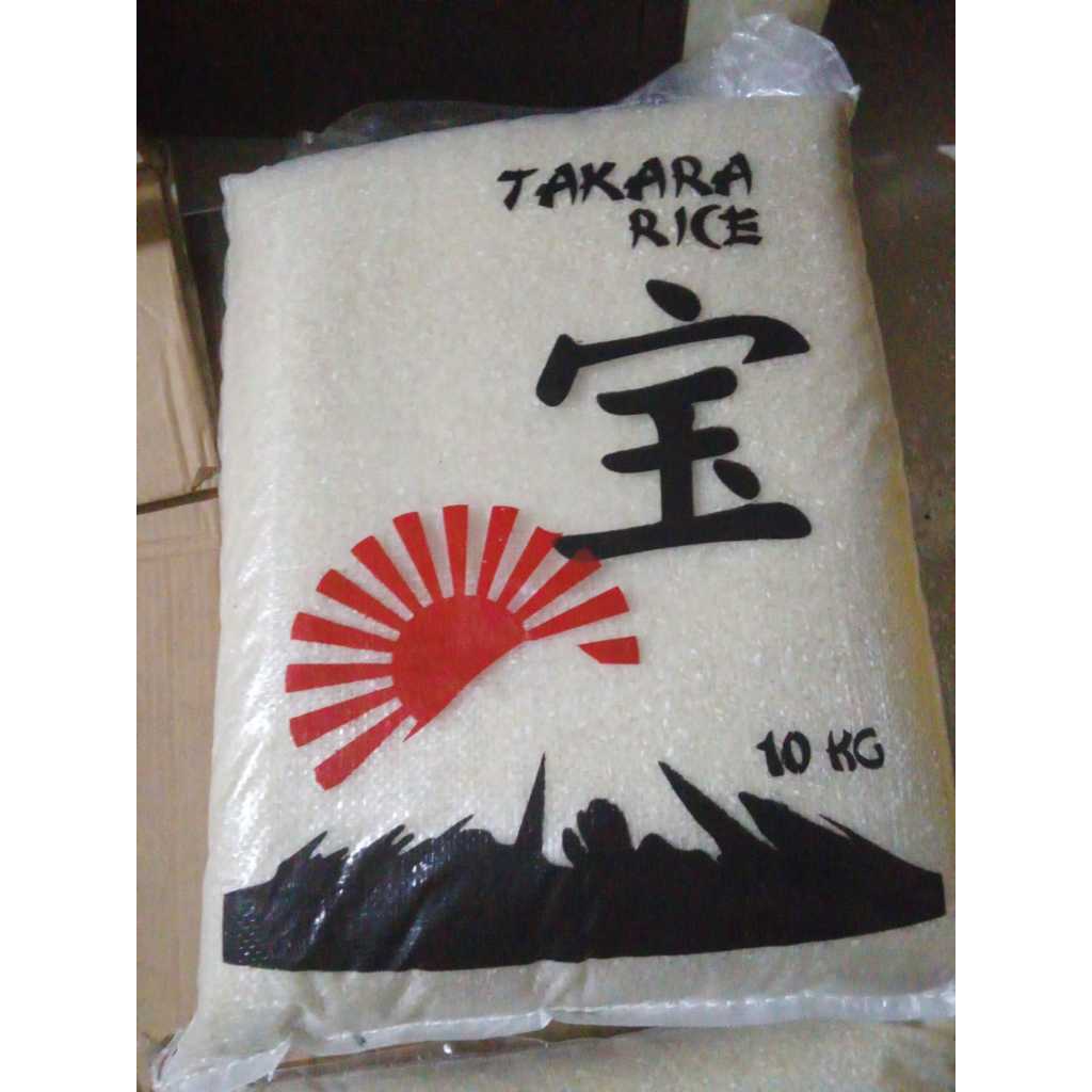 BERAS TAKARA UKURAN 10 KG | JAPONICA TARABAS | HALAL | JAPANESE RICE