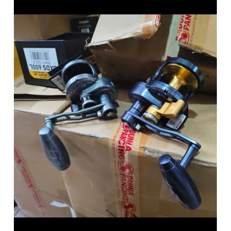 reel maguro overhead deep x dx ds ukuran 400 500 600