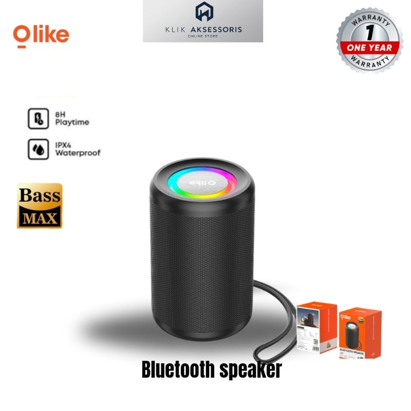 OLIKE Bluetooth Speaker Black