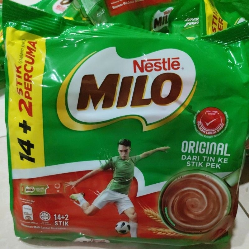 

NESTLE MILO Original Stikpek Activ-Go malaysia (30g x 16 sachet)