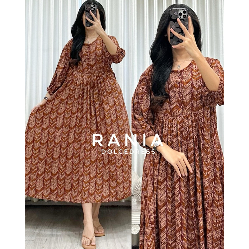 RB1 Daster Arab Dolce RANIA Midi Dress By Dolce