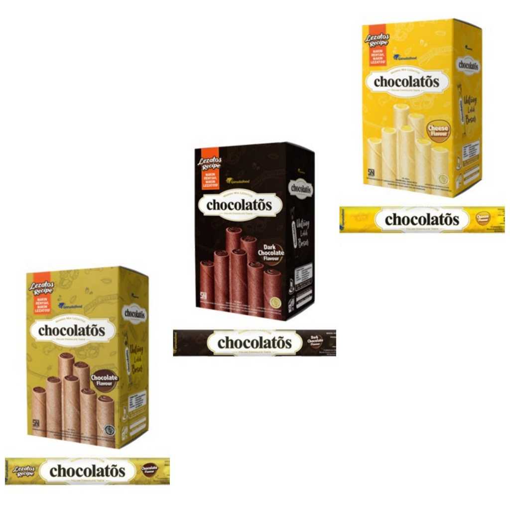 

Gery Chocolatos Sweet Cheese/Chocolate/Dark Chocolate - 10 Pcs