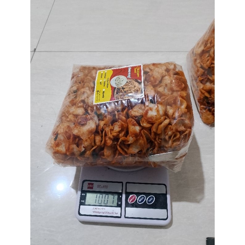 

basreng pedas daun jeruk 1kg