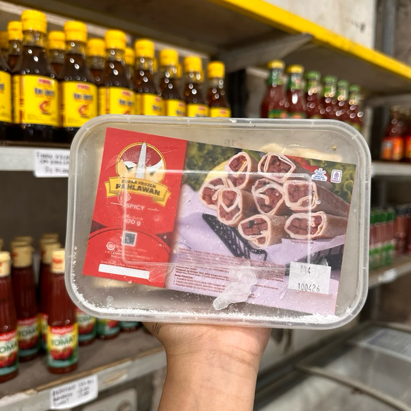 PAHLAWAN kebab pedas isi 10pcs
