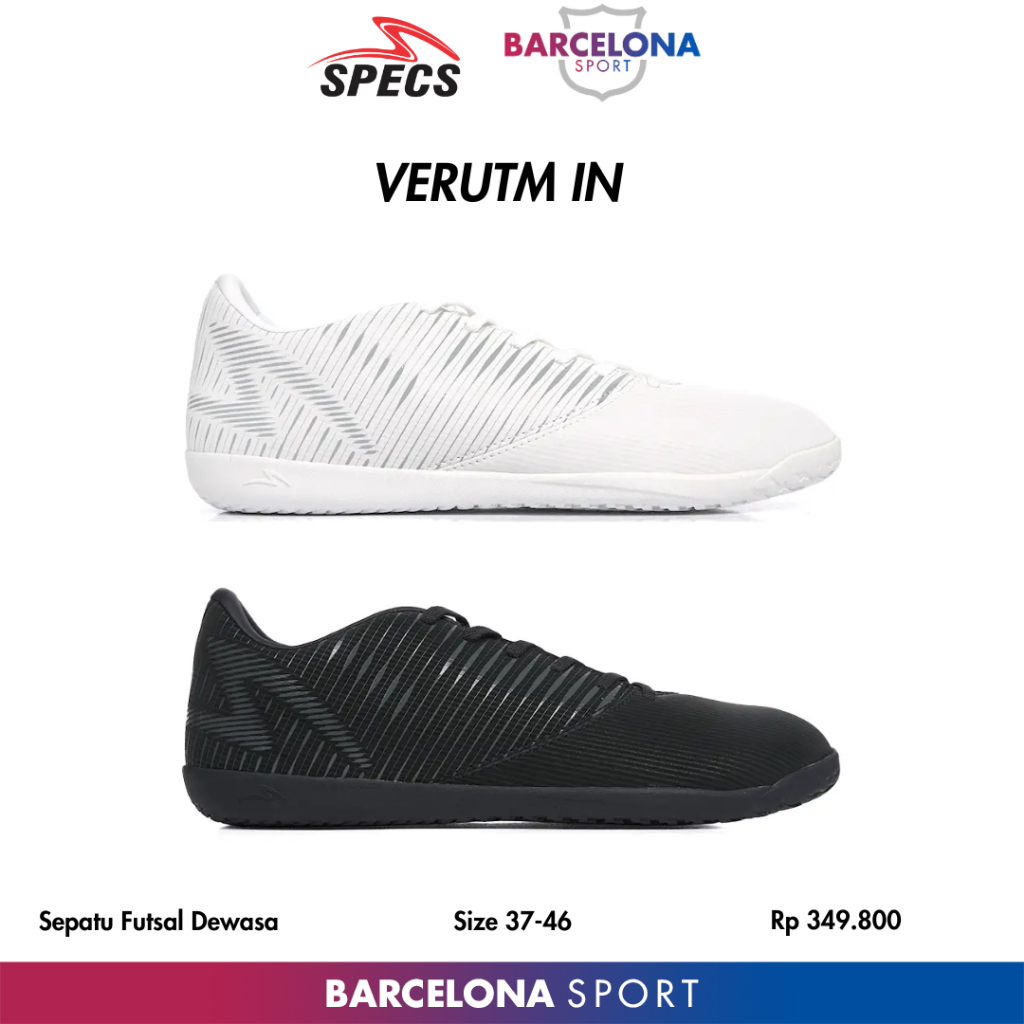 Specs Verutm IN - Sepatu Futsal Dewasa Size 37-46
