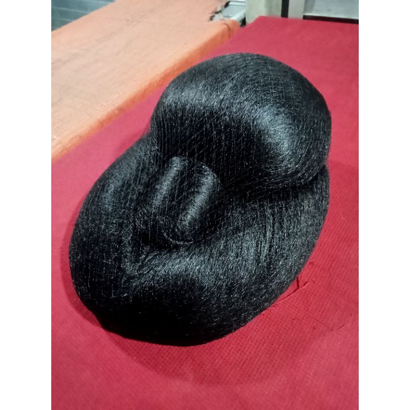 Sanggul Jawa/Kundai/Konde/Model Rambut Perempuan Jawa/Rambut Tradisional Elegan bahan Sintetis