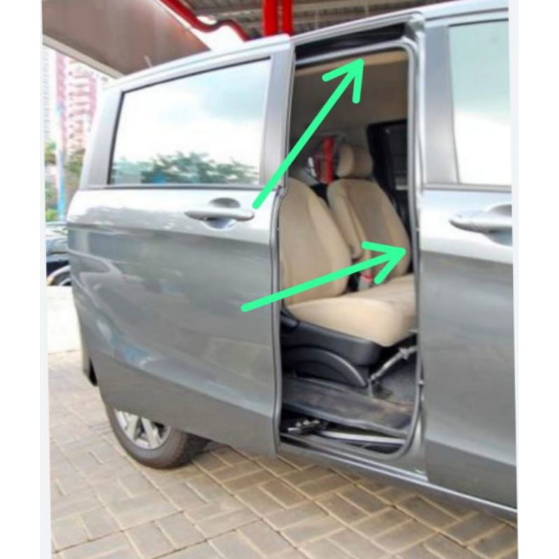 Karet balon karet body mobil peredam pintu Honda Freed pintu tengah