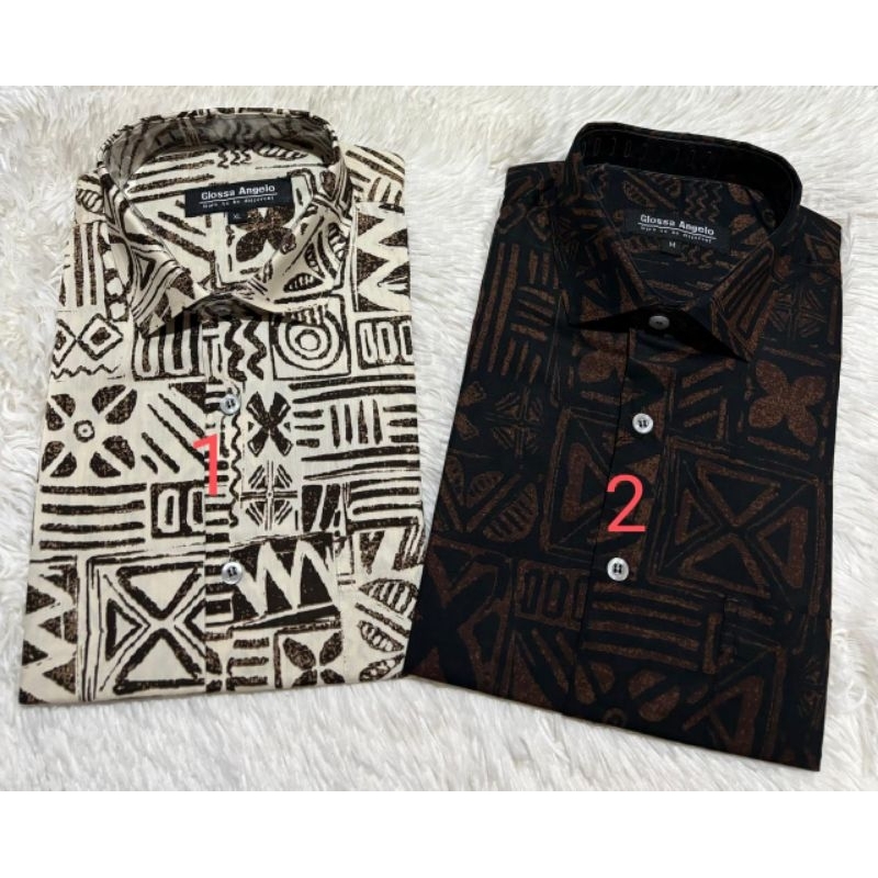 Aikido Kemeja Batik Lengan Pendek Pria