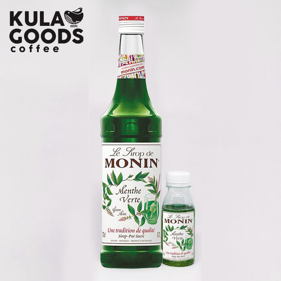 

syrup monin Green Mint repack 100ml