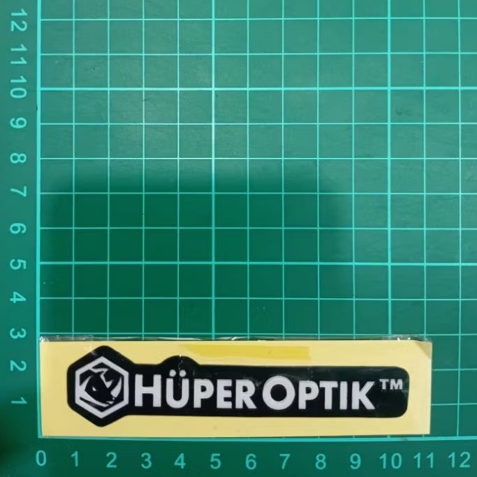 stiker timbul embos huper optik window film