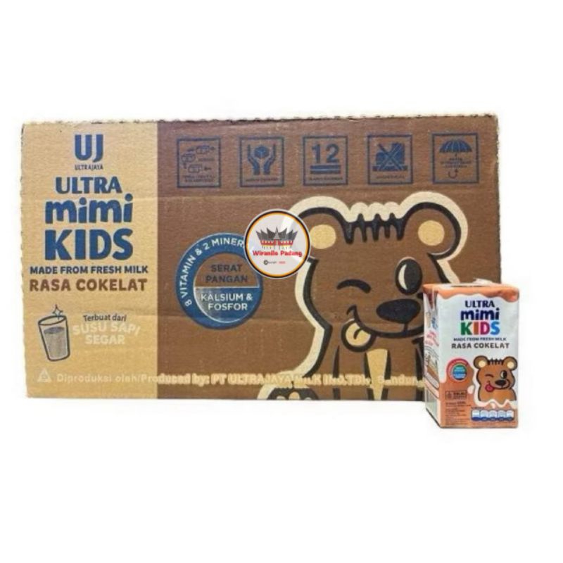 

Ultra Mimi Kids Rasa Cokelat 1 Karton 40Pcs x 125ml