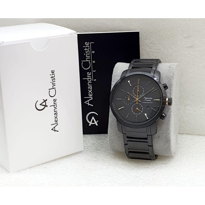 jam tangan pria alexander alexandre christie cristie cristy ac pria original ori 100% terbaru anti a