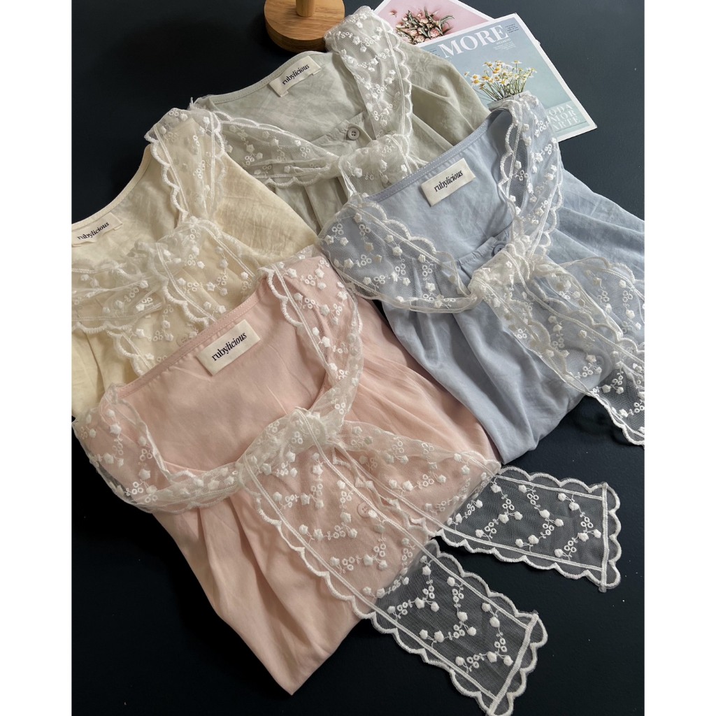 RB Myrubylicious OPHELIA SHIRT KODE 166F ATASAN WANITA