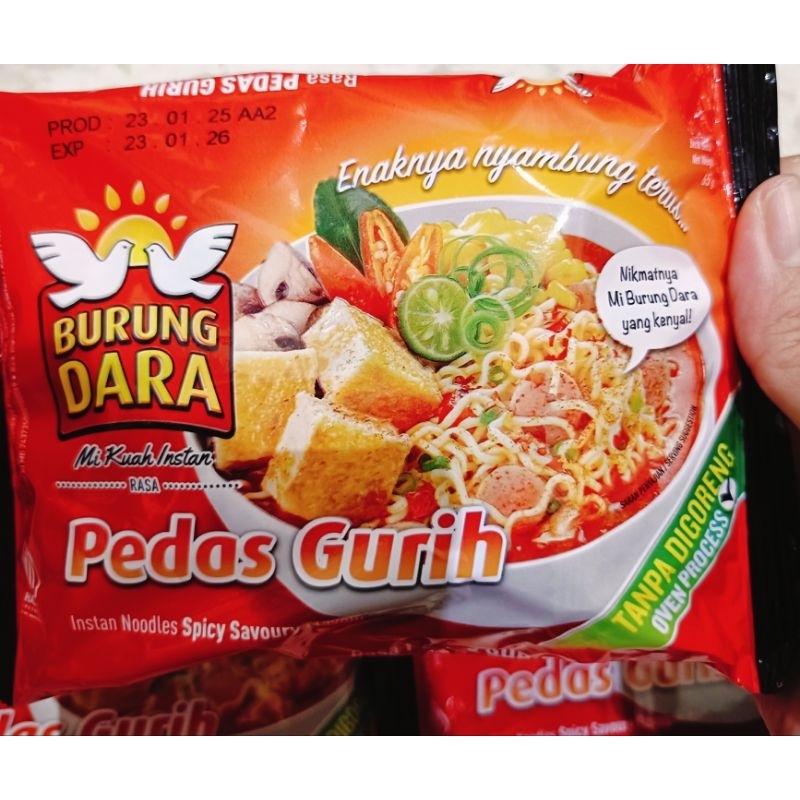 

MI KUAH PEDAS GURIH BURUNG DARA