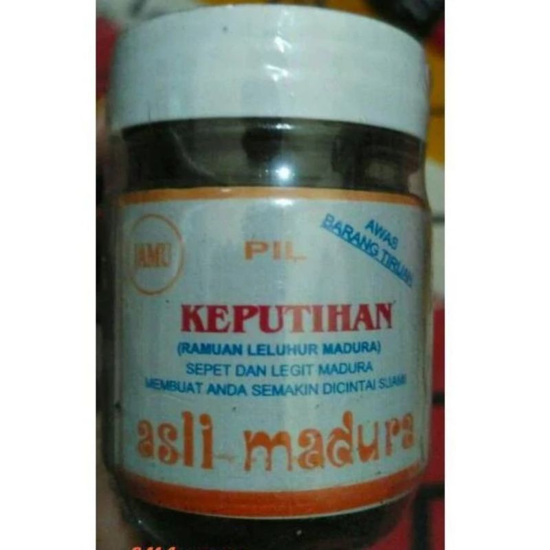 JAMU KEPUTIHAN MADURA