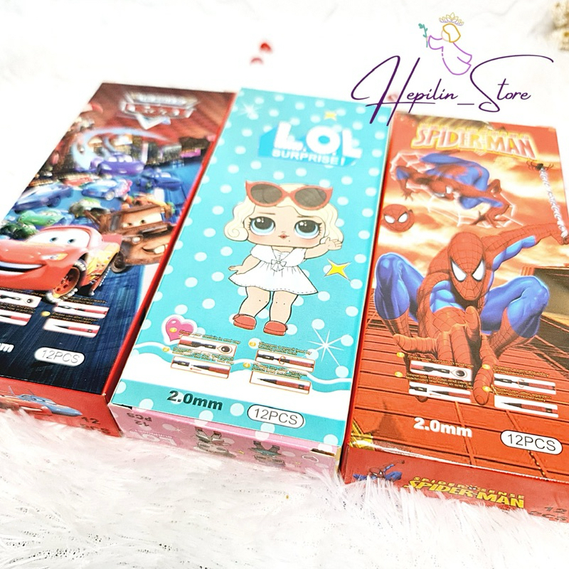 

Pensil Mekanik 2.0 mm Fancy ECER 1 Biji / Pencil Mechanic Karakter