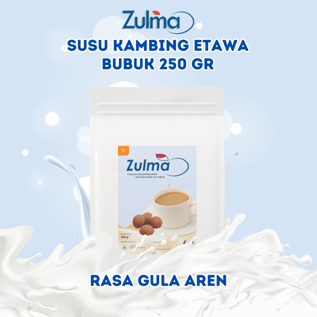 

Zulma - Susu Kambing Etawa Gula Aren 250 Gr