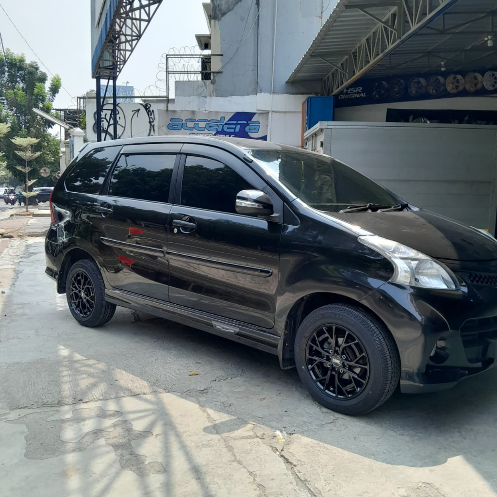 PAKET VELG PLUS BAN ACCELERA 185 65 R15 UNTUK MOBIL AVANZA USE VELG HSR FE01 RING 15