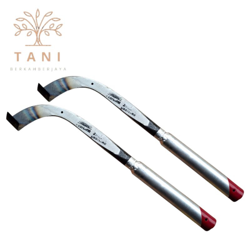 Pisau Sadap Karet Baja Paku Rel, Pisau Deres, Pisau Nakok