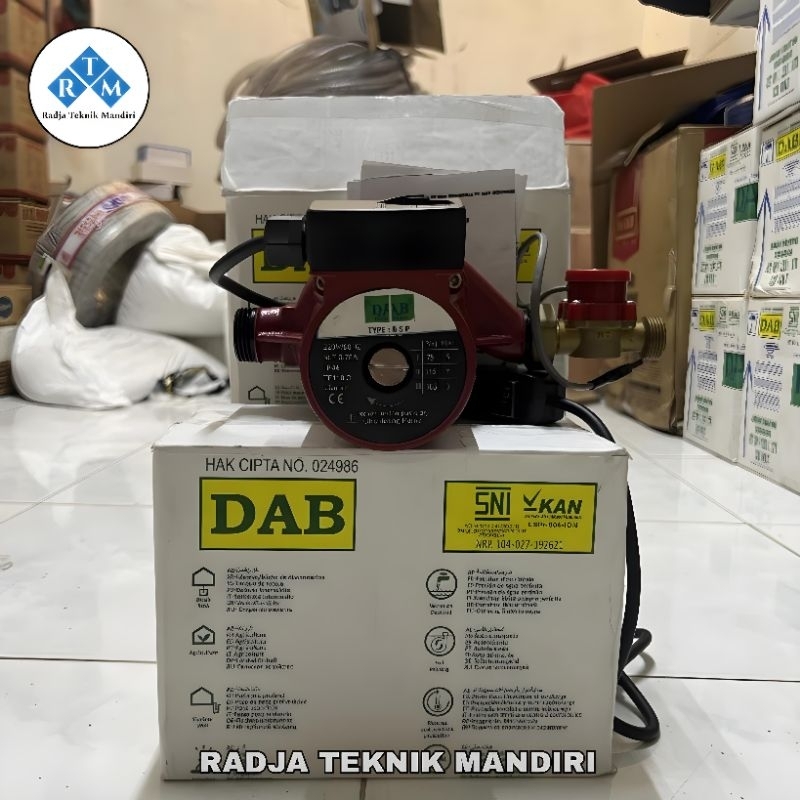 Pompa Air Pendorong / Booster Pump Shimge/DAB ZPS 15-9-140