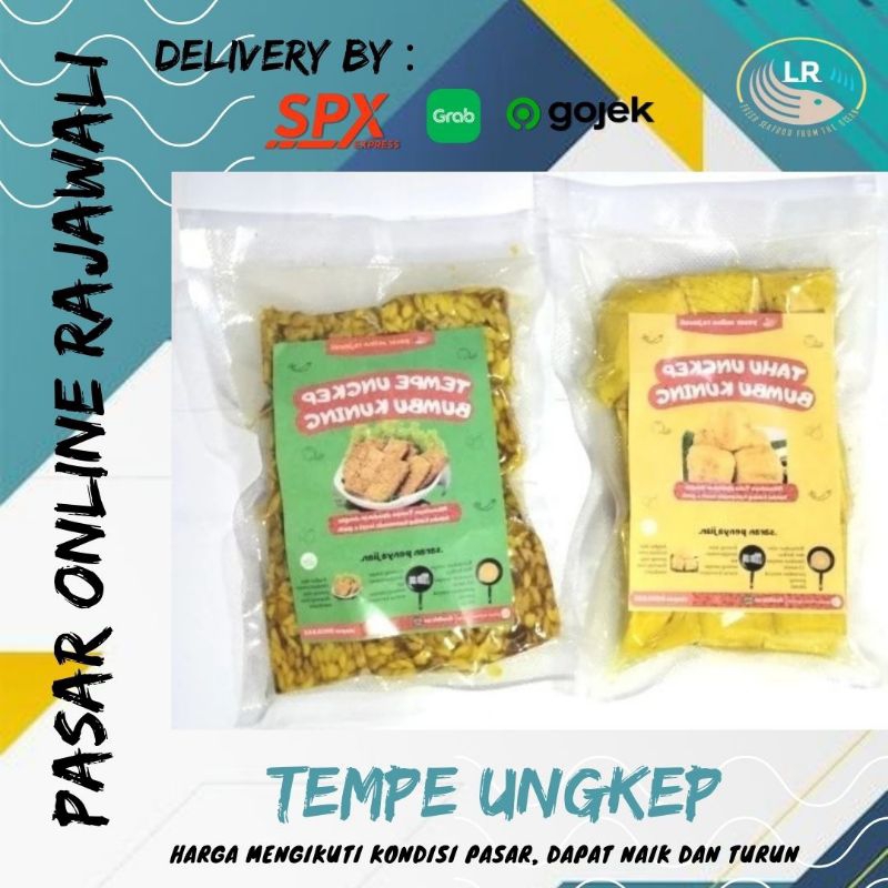 

Tempe ungkep bumbu kuning