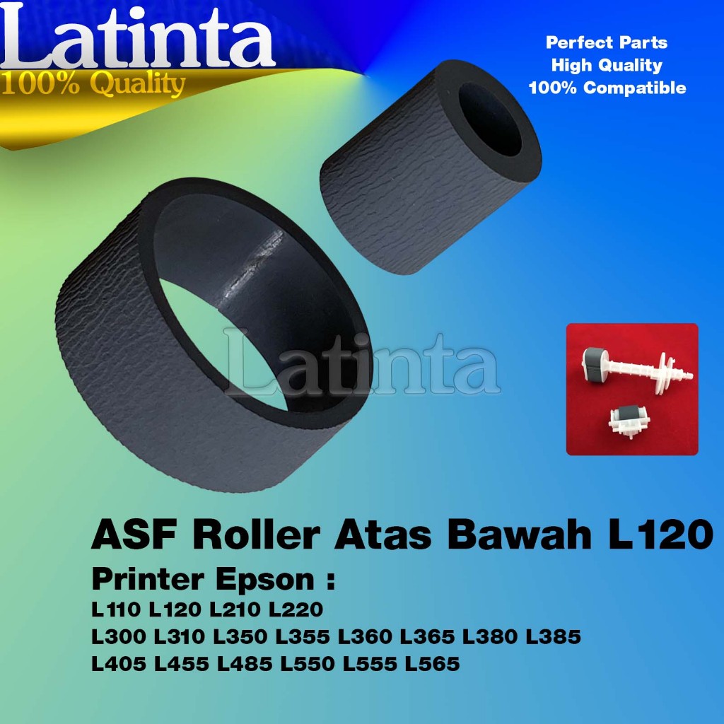 Karet Pick Up Roller Printer Epson ASF Roll Pickup Roler Set Penarik Kertas L120 L121 L210 L220 L300