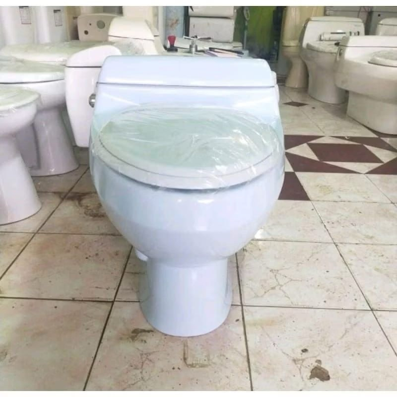 CLOSET DUDUK TOTO C436 WARNA PASTEL BLUE|CLOSET DUDUK TOTO AESTEHTIC WARNA PASTEL BIRU