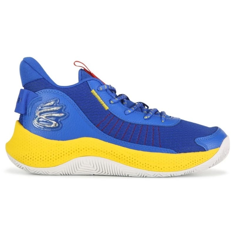 SEPATU UNDER ARMOUR CURRY 3Z7 BLUE YELLOW BASKETBALL ORIGINAL