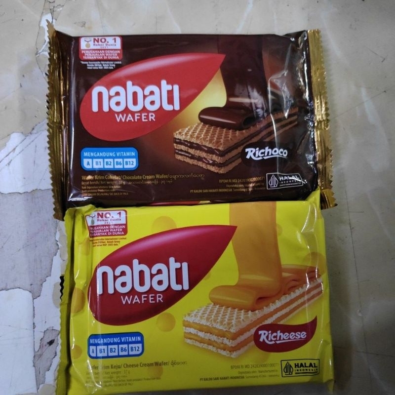 

NABATI WAFER 37 GRAM RP 2.000 ( 1 BUNGKUS/ PCS)