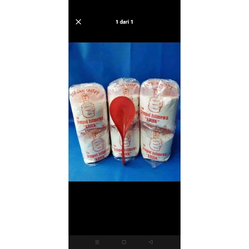 

tepung kriuk jempol