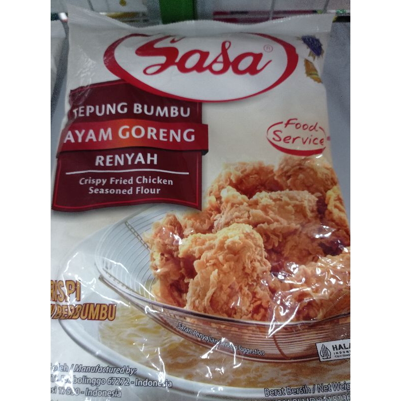 

Tepung Bumbu Ayam Goreng Renyah Sasa 900 gram, SASA TEPUNG BUMBU AYAM GORENG RENYAH