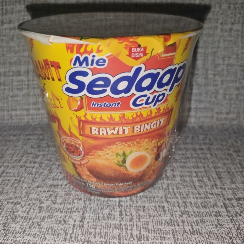 

[1 pcs] Mie Sedaap Cup Rawit Bingit Rasa Mie siap saji Enak Lezat Termurah Harga Grosir Terlengkap Terbaru Wingsfood
