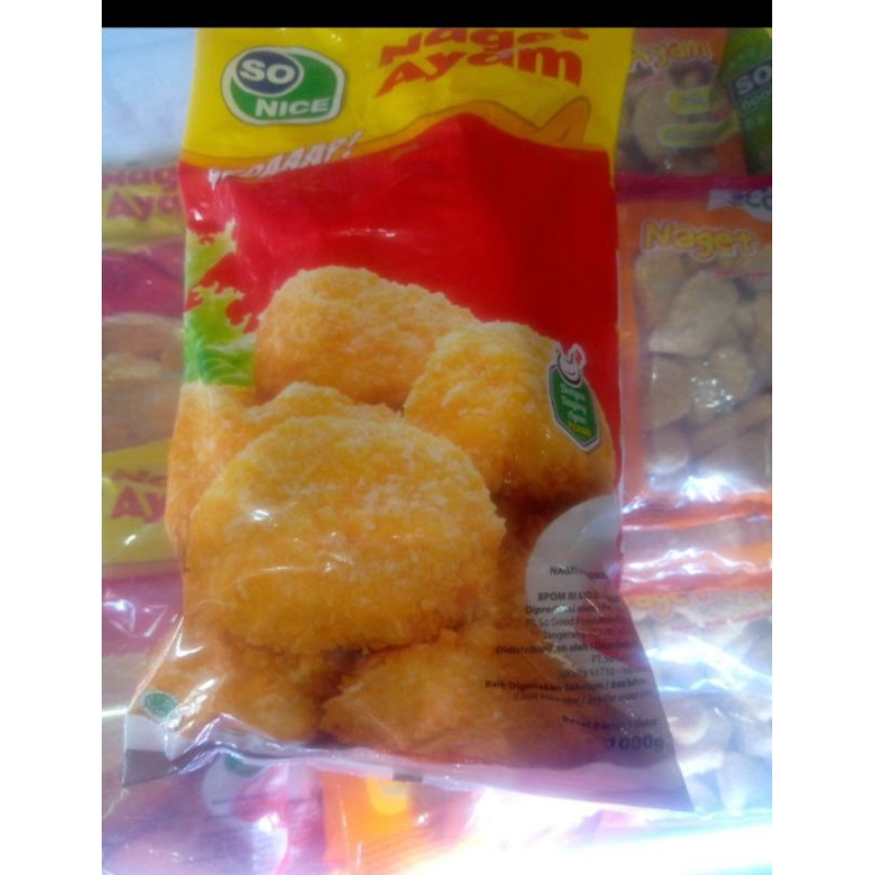 

So nice naget ayam 1000 gram