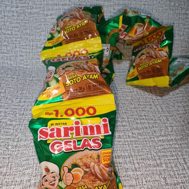 

[1 renceng] 10×30 gr Sarimi Gelas Rasa Soto Ayam Indofood Mi Instan dalam Gelas Termurah Terlengkap Terbaru Harga Grosir Snack Camilan