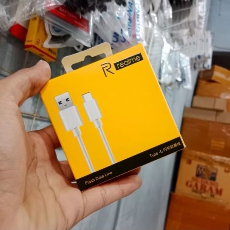 KABEL DATA REALME 5 PRO / 6 PRO / X2 PRO SUPER VOOC ORIGINAL CABLE CARGER CASAN
