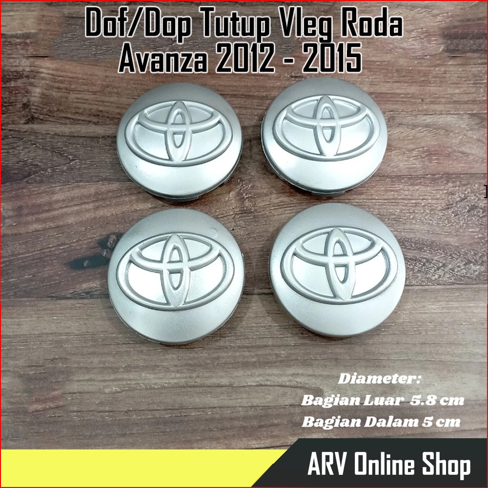 Dop Velg Dof Veleg Roda Avanza 2012-205 Type G Dan Veloz