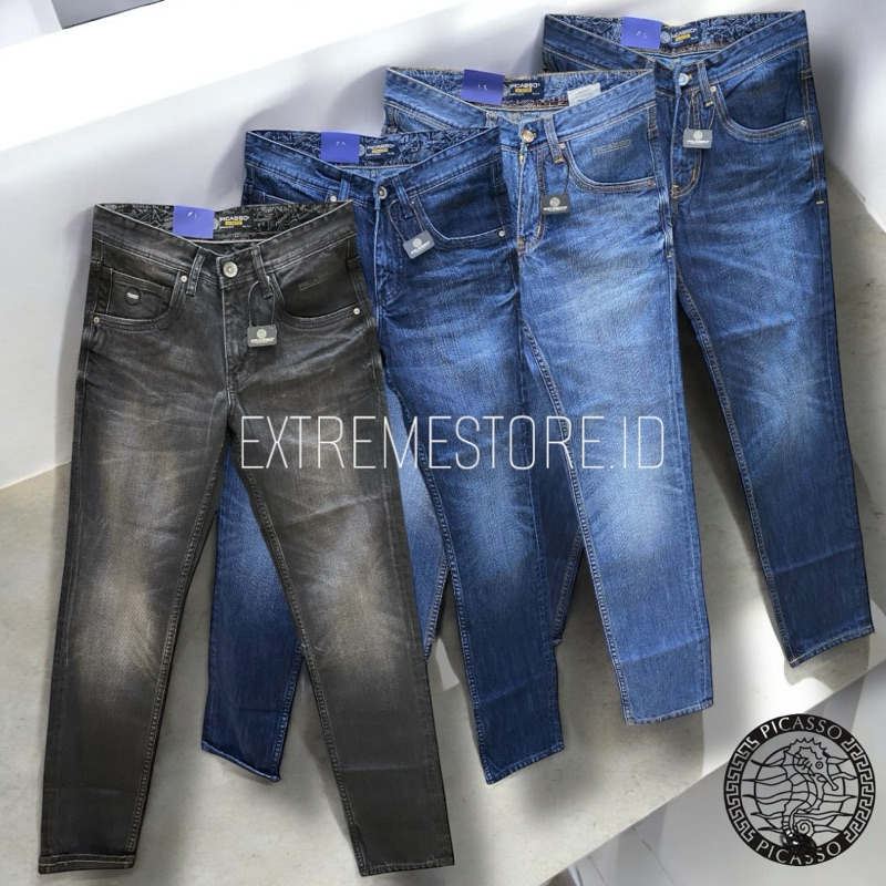 CELANA PICASSO | JEANS PICASSO | PICASSO ORIGINAL | PICASSO PANJANG.CELANA JEANS PRIA