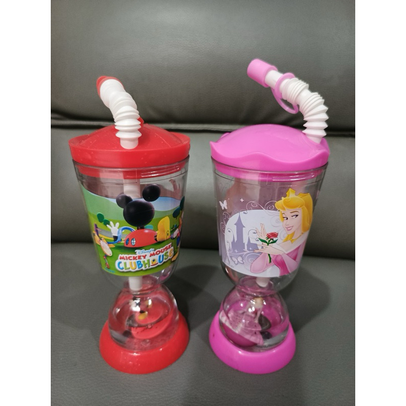 Gelas Akrilik Micky Mouse and Princess