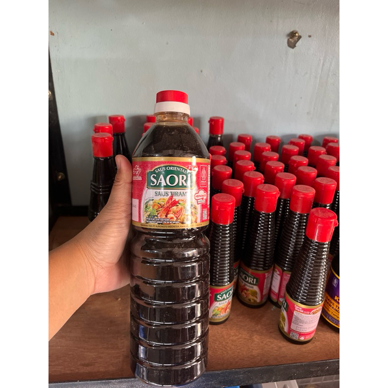

Saos Tiram - Saori / Saus Tiram 1liter / Saus Tiram Literan