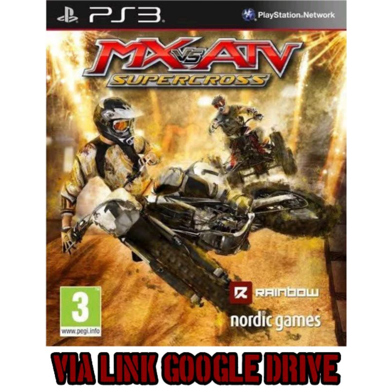 Game PS3 MX VS ATV SUPERCROSS untuk PS3 CFW dan HEN